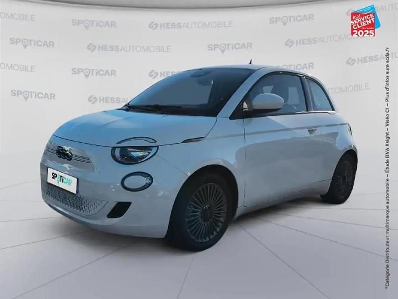 Blanc Utilisé 2022 Fiat 500e Berline | 16 999 € (Prix juste) - Image 1/4