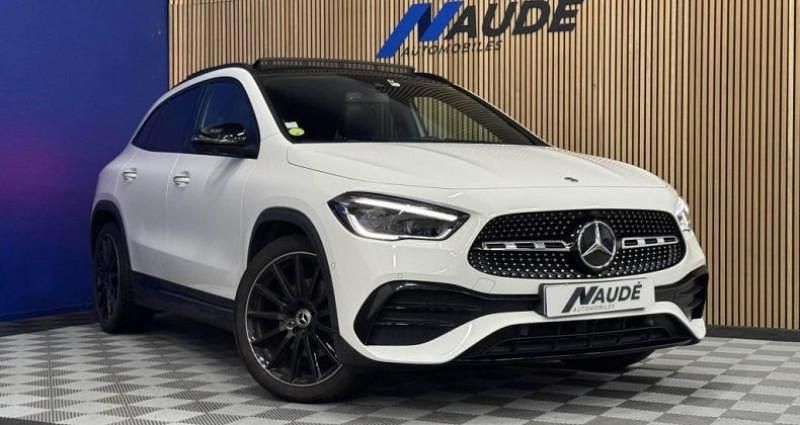 Blanc Occasion 2021 Mercedes GLA200 AMG line SUV | 36 990 € (Prix juste) - Image 1/4