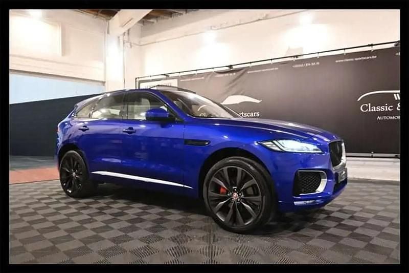 Occasion Jaguar F-Pace R-Sport 300 ch (220 kW) 2017 Bleu SUV