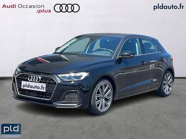Noir mythe métallisé Utilisé 2022 Audi A1 Sportback Advanced Plus Citadine | 22 990 € (Prix juste) - Image 1/4