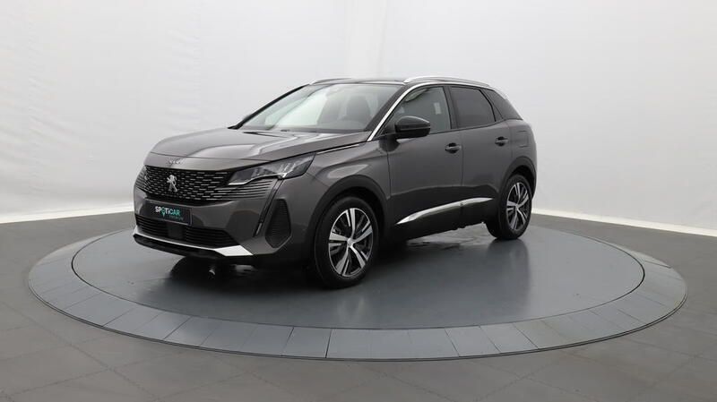 Gris Utilisé 2022 Peugeot 3008 | 26 590 € (Prix juste) - Image 1/3