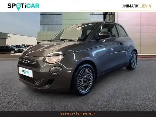 Earth grey Occasion 2021 Fiat 500e Action Citadine | 11 499 € (Prix juste) - Image 1/4