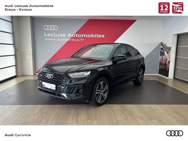 Noir mythic métallisé Utilisé 2021 Audi Q5 Sportback S-Line SUV | 45 980 € (Prix juste) - Image 1/4