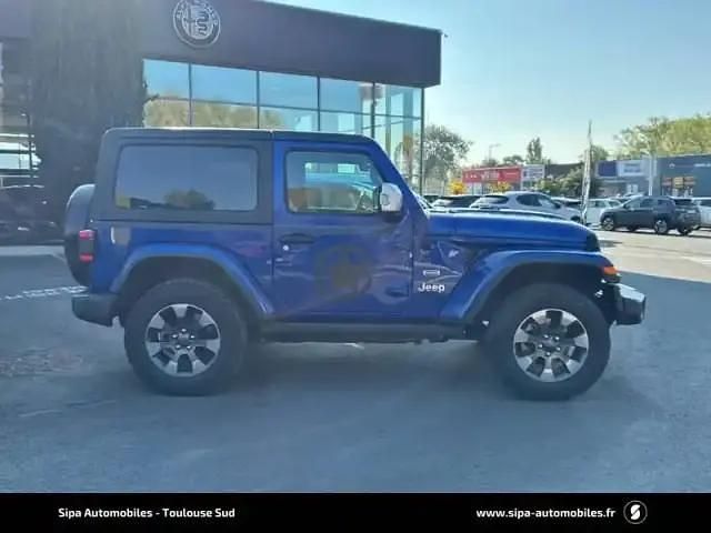 Occasion Jeep Wrangler Sahara 200 ch (147 kW) 2019 Bleu SUV