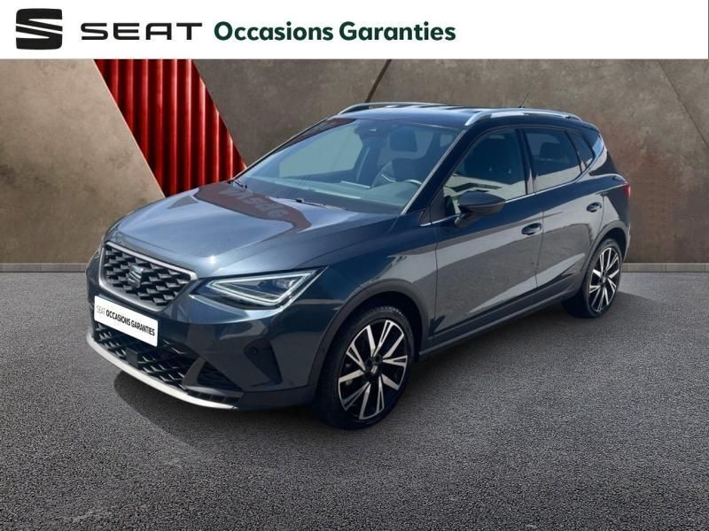 Gris magnétique métal/toit noir minuit Utilisé 2022 Seat Arona FR SUV | 17 590 € (Prix juste) - Image 1/4