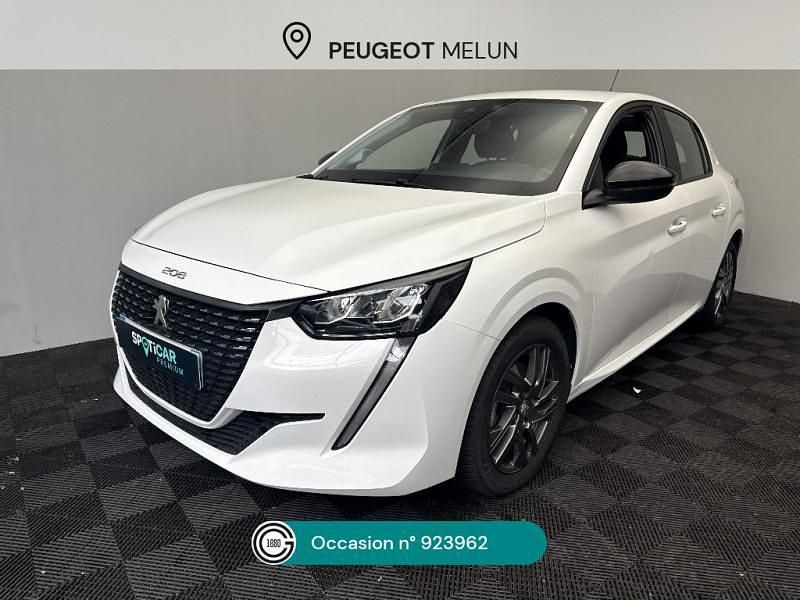 Blanc Utilisé 2022 Peugeot 208 Business-Line Citadine | 13 480 € (Prix juste) - Image 1/4