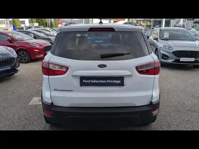 Occasion Ford Ecosport Trend 100 ch (73 kW) 2019 Blanc glacier SUV