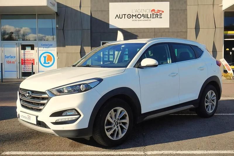 Blanc Utilisé 2016 Hyundai Tucson SUV | 11 990 € (Prix assez cher) - Image 1/4