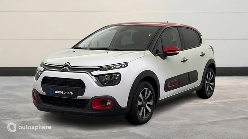 Blanc Utilisé 2023 Citroën C3 PureTech Citadine | 11 799 € (Prix juste) - Image 1/4