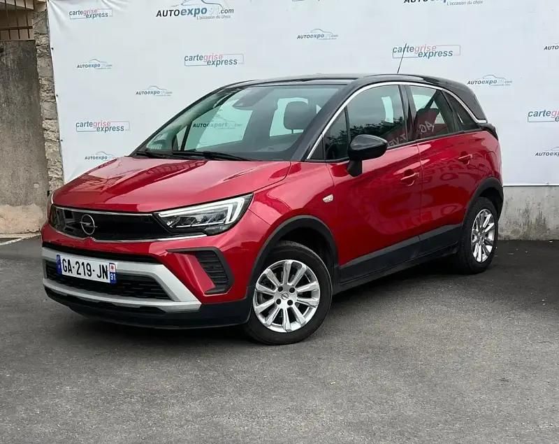Rouge Utilisé 2021 Opel Crossland Elegance SUV | 10 900 € (Prix juste) - Image 1/4
