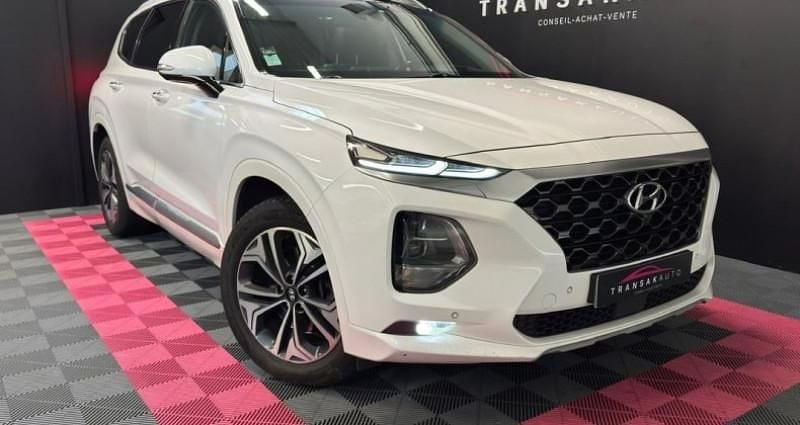 Blanc Utilisé 2020 Hyundai Santa Fe SUV | 19 990 € - Image 1/4
