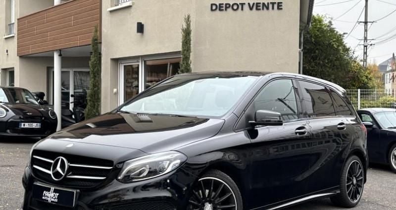 Noir Utilisé 2016 Mercedes B200 Monospace | 14 990 € (Prix juste) - Image 1/4