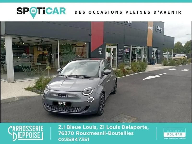 Gris Utilisé 2022 Fiat 500e Berline | 18 990 € (Prix assez cher) - Image 1/4