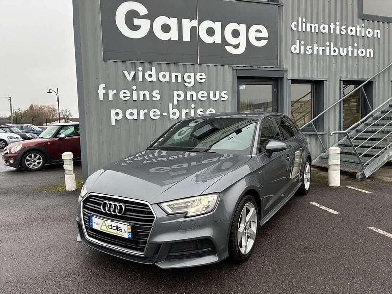 Occasion Audi A3 S-Line 190 ch (139 kW) 2017 Gris Berline