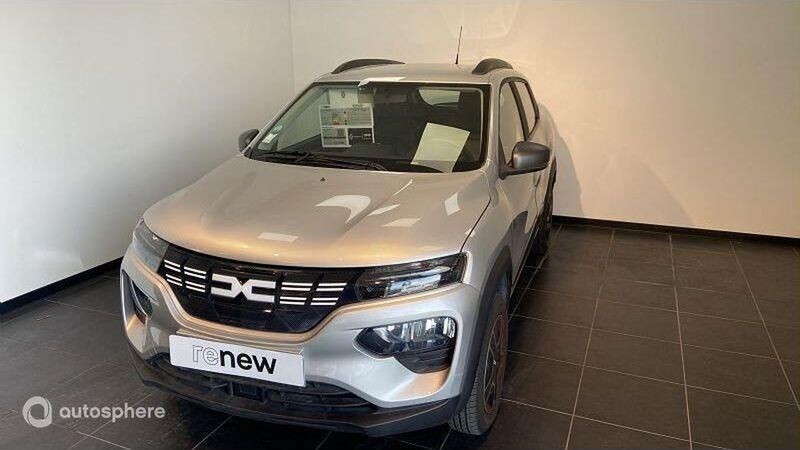 Gris eclair métallisé Utilisé 2023 Dacia Spring Expression Citadine | 10 499 € (Bon prix) - Image 1/4
