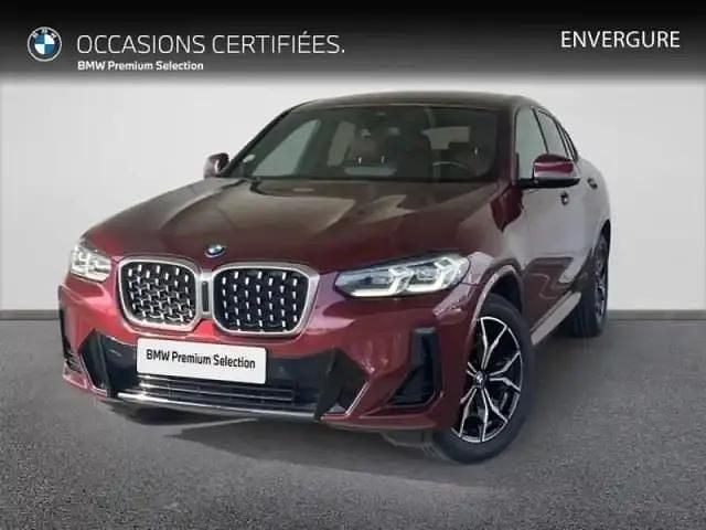 Piemont rot métallisé Occasion 2022 BMW X4 M Sport SUV | 49 990 € (Prix assez cher) - Image 1/4