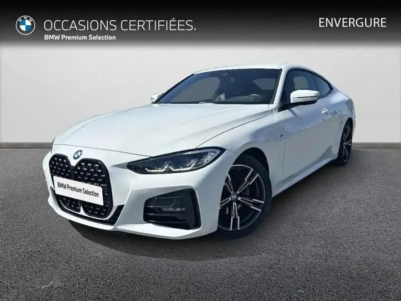 Blanc Utilisé 2022 BMW 420 M Sport Coupé | 39 900 € (Bon prix) - Image 1/4