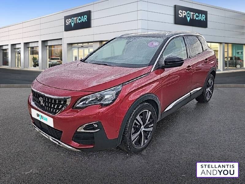 Rouge Utilisé 2018 Peugeot 3008 Allure | 14 790 € (Prix juste) - Image 1/4