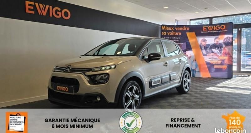 Beige Occasion 2022 Citroën C3 Feel Citadine | 10 990 € (Prix juste) - Image 1/4