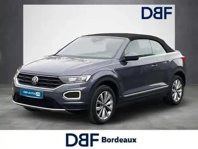 Occasion VW T-Roc Cabriolet Style 110 ch (80 kW) 2021 Gris Cabriolet