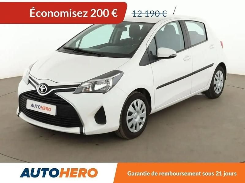 Blanc Occasion 2015 Toyota Yaris Citadine | 11 990 € (Prix juste) - Image 1/2