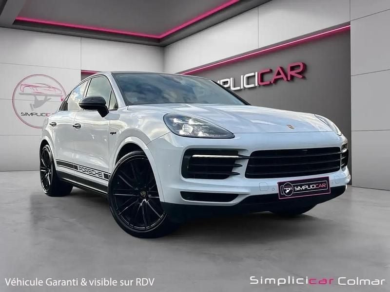 Blanc Occasion 2020 Porsche Cayenne E-Hybrid Coupe Coupé | 79 980 € (Prix juste) - Image 1/4