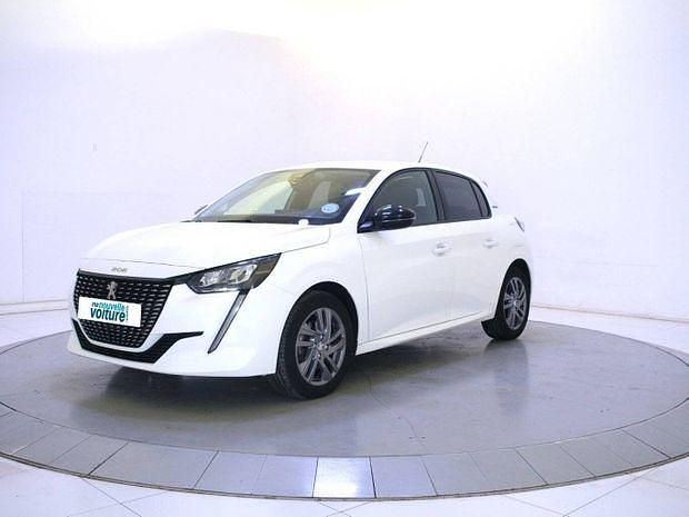 Blanc Utilisé 2022 Peugeot 208 Style Citadine | 13 490 € (Prix juste) - Image 1/4