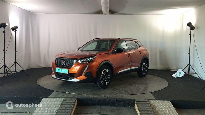 Orange Utilisé 2023 Peugeot 2008 Allure SUV | 17 799 € (Prix juste) - Image 1/4