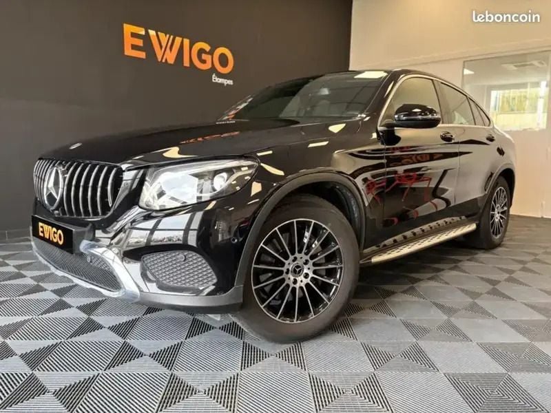 Noir Utilisé 2019 Mercedes GLC250 Coupé | 37 990 € (Bon prix) - Image 1/4
