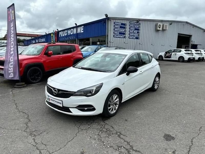 Blanc Utilisé 2021 Opel Astra Business Berline | 14 990 € (Prix juste) - Image 1/4