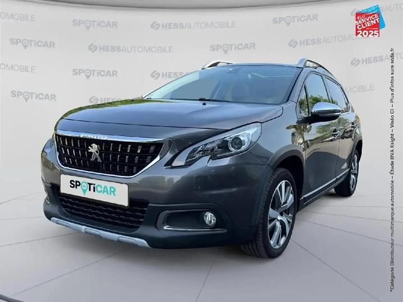 Gris Utilisé 2019 Peugeot 2008 Crossway SUV | 10 999 € (Prix juste) - Image 1/4