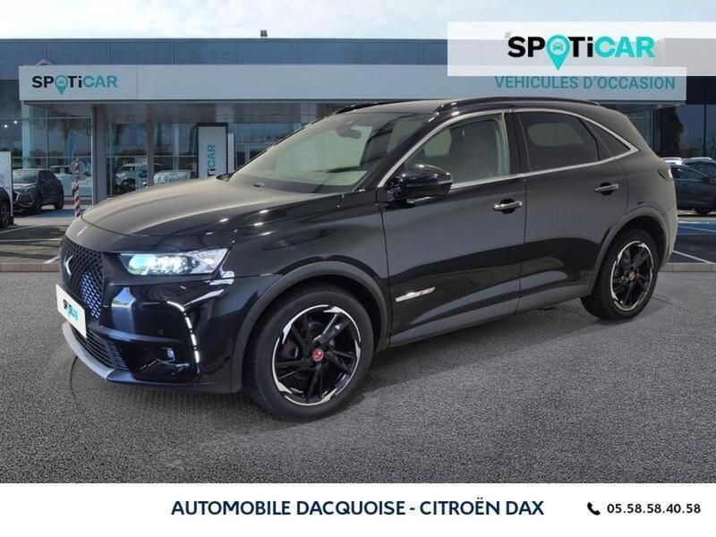 Noir Utilisé 2021 DS Automobiles DS7 Crossback Performance Line Plus SUV | 23 990 € (Prix juste) - Image 1/4