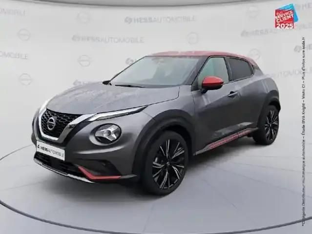 Gris squale+toit rouge fuji Utilisé 2021 Nissan Juke SUV | 18 999 € (Prix juste) - Image 1/4