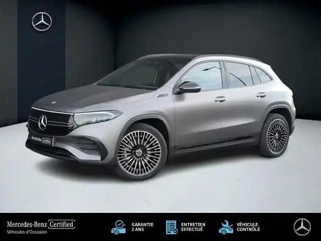 Gris Utilisé 2022 Mercedes EQA350 AMG line SUV | 38 990 € (Prix juste) - Image 1/4