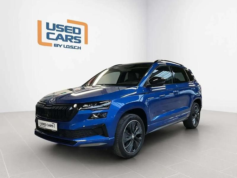 Occasion Skoda Karoq Lounge 150 ch (110 kW) 2024 Bleu SUV