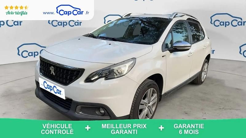 Blanc Occasion 2017 Peugeot 2008 Style SUV | 6 890 € (Prix juste) - Image 1/4