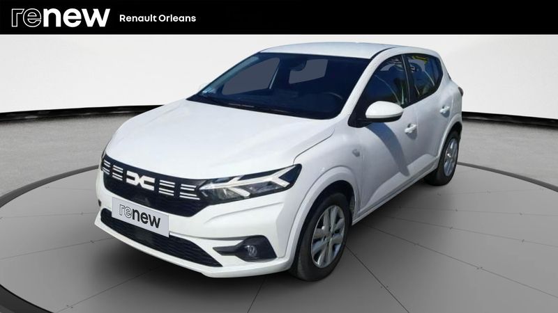 Blanc Utilisé 2022 Dacia Sandero Comfort Citadine | 12 980 € (Prix juste) - Image 1/4