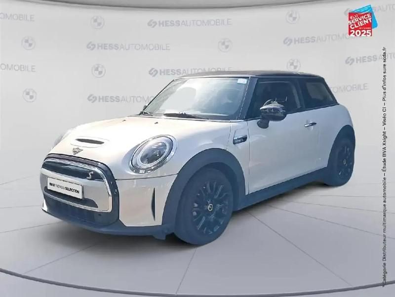 Blanc Utilisé 2022 Mini Cooper SE Citadine | 18 999 € (Prix juste) - Image 1/4