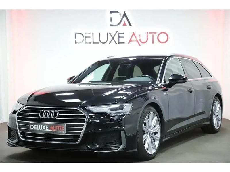 Noir Occasion 2019 Audi A6 S-Line Break | 29 990 € (Super prix) - Image 1/4