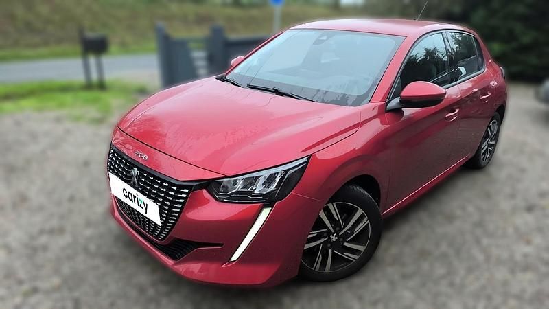 Rouge Occasion 2020 Peugeot 208 Allure Citadine | 10 790 € (Bon prix) - Image 1/4