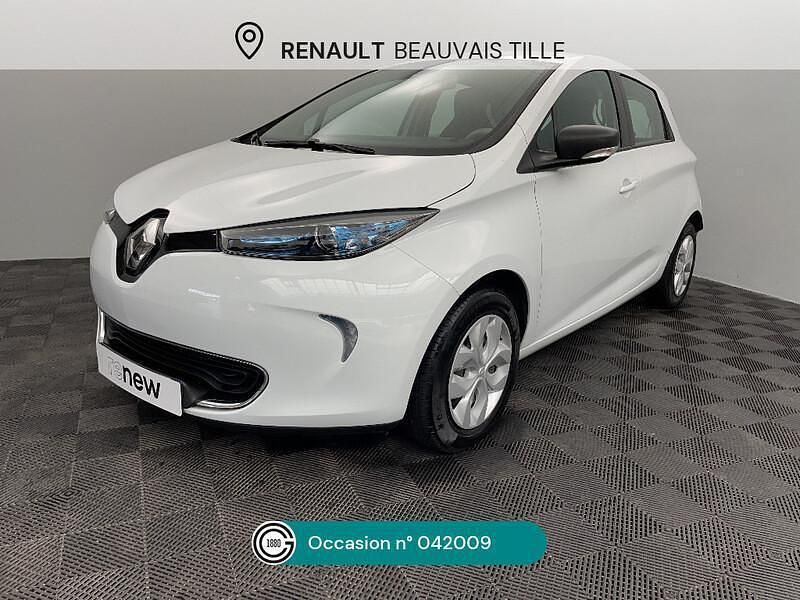 Blanc Utilisé 2019 Renault Zoe Citadine | 8 990 € (Prix juste) - Image 1/4