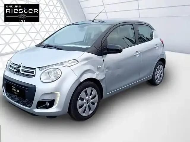 Gris Utilisé 2021 Citroën C1 Citadine | 7 990 € (Super prix) - Image 1/4