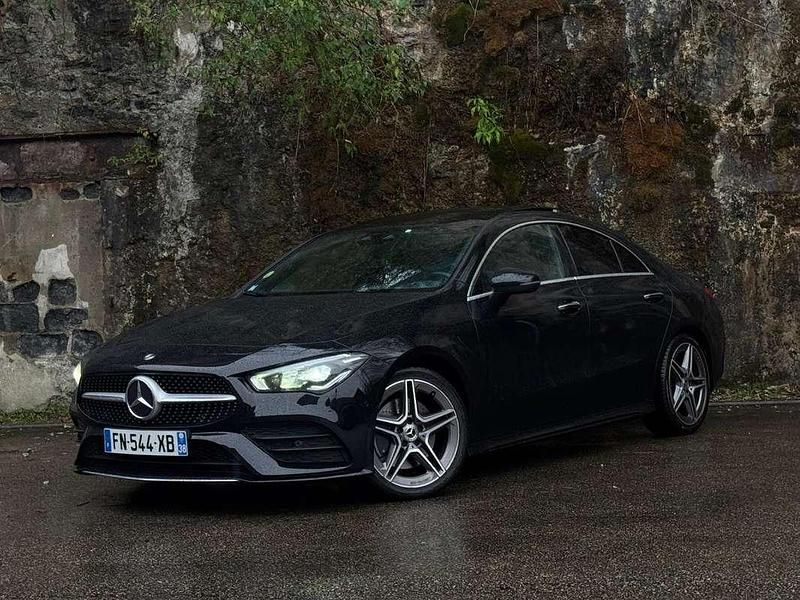 Occasion Mercedes CLA220 AMG line 190 ch (139 kW) 2020 Noir Berline
