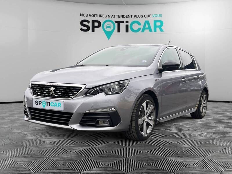 Gris Utilisé 2020 Peugeot 308 S Berline | 14 990 € (Prix juste) - Image 1/3