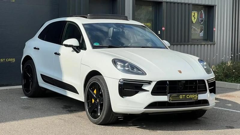 Blanc Occasion 2020 Porsche Macan Turbo Sport SUV | 69 990 € (Bon prix) - Image 1/4