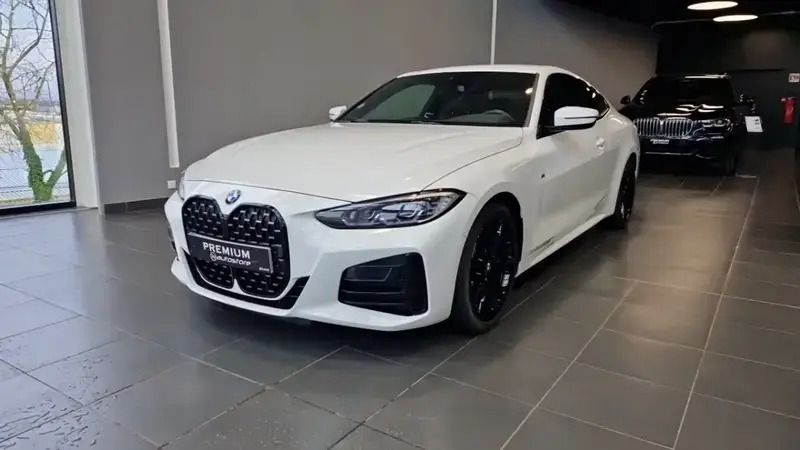 Blanc Utilisé 2021 BMW M440 M Sport Berline | 50 990 € (Prix juste) - Image 1/4