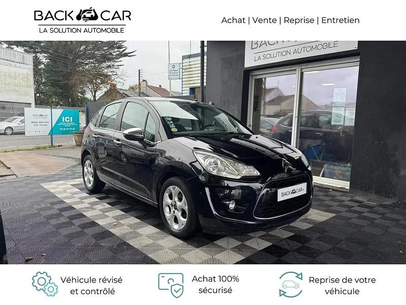 Noir Utilisé 2013 Citroën C3 Touch Berline | 6 490 € (Prix cher) - Image 1/4