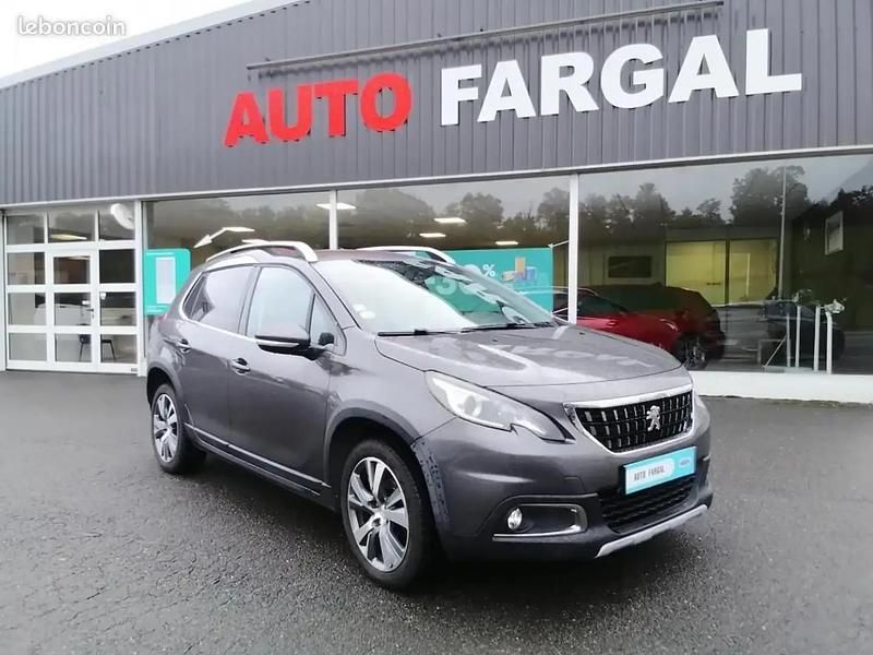Gris Occasion 2017 Peugeot 2008 Allure SUV | 9 590 € - Image 1/4
