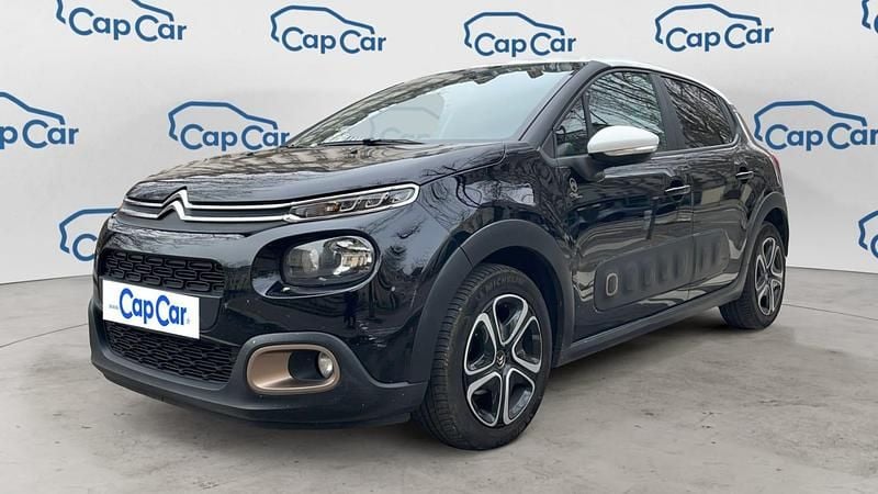 Noir Occasion 2019 Citroën C3 PureTech Citadine | 10 690 € (Super prix) - Image 1/3