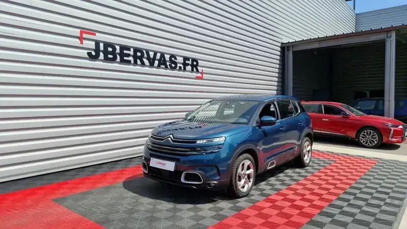 Bleu Utilisé 2022 Citroën C5 Aircross Business Class SUV | 18 990 € (Bon prix) - Image 1/4